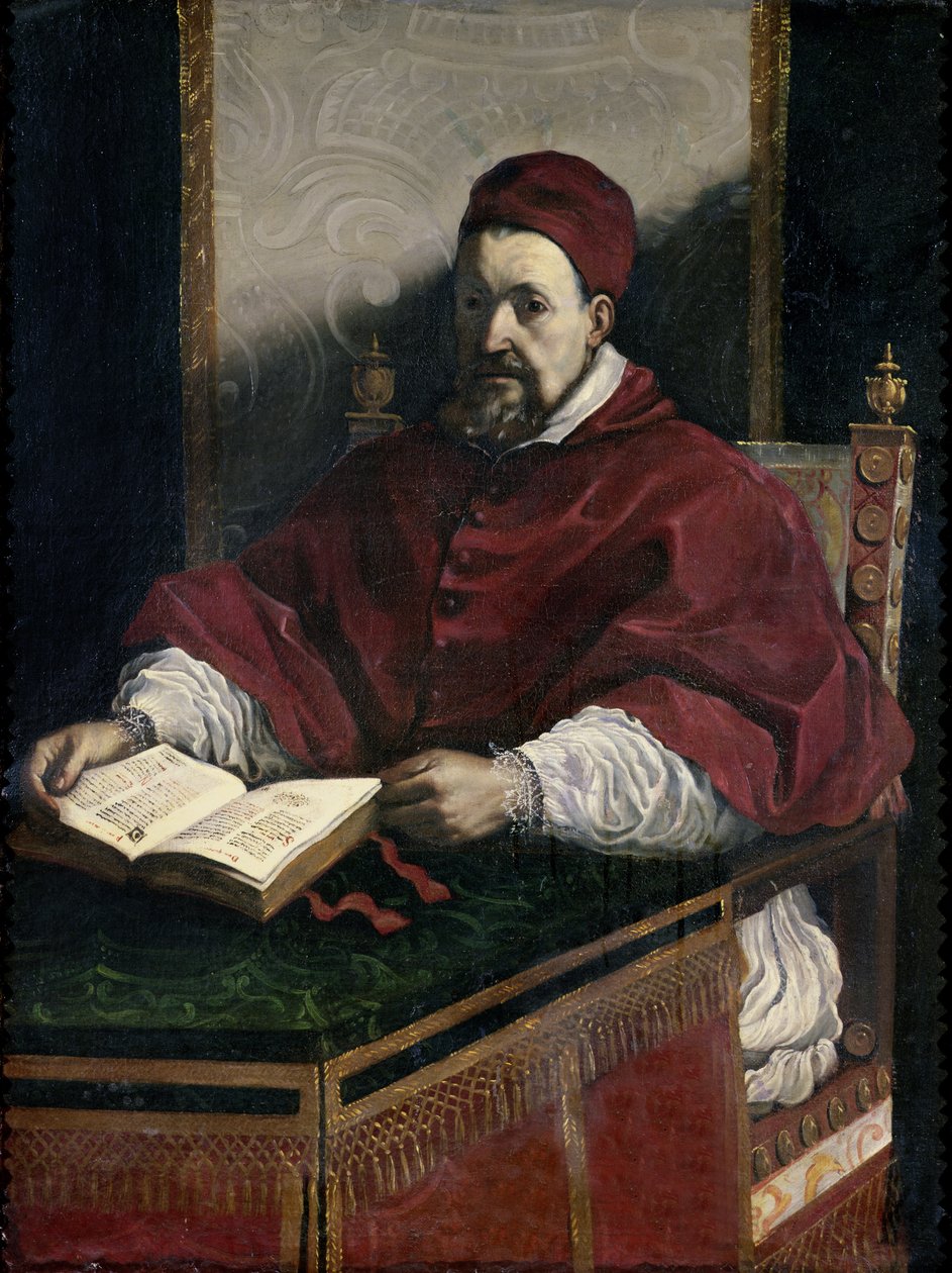 Pave Gregor XV (1554-1623) af Giovanni Francesco Barbieri