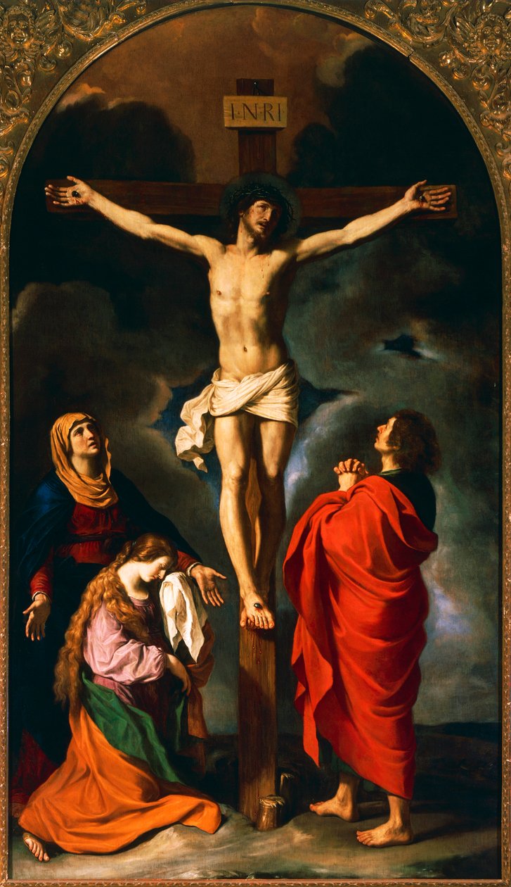 Korsfæstelse af Guercino