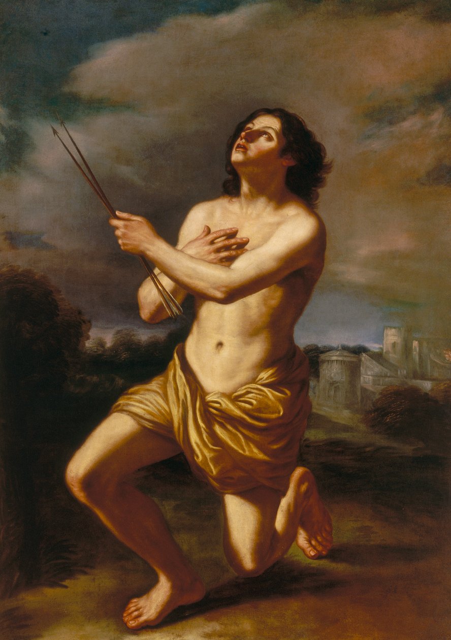 Sankt Sebastian af Guercino