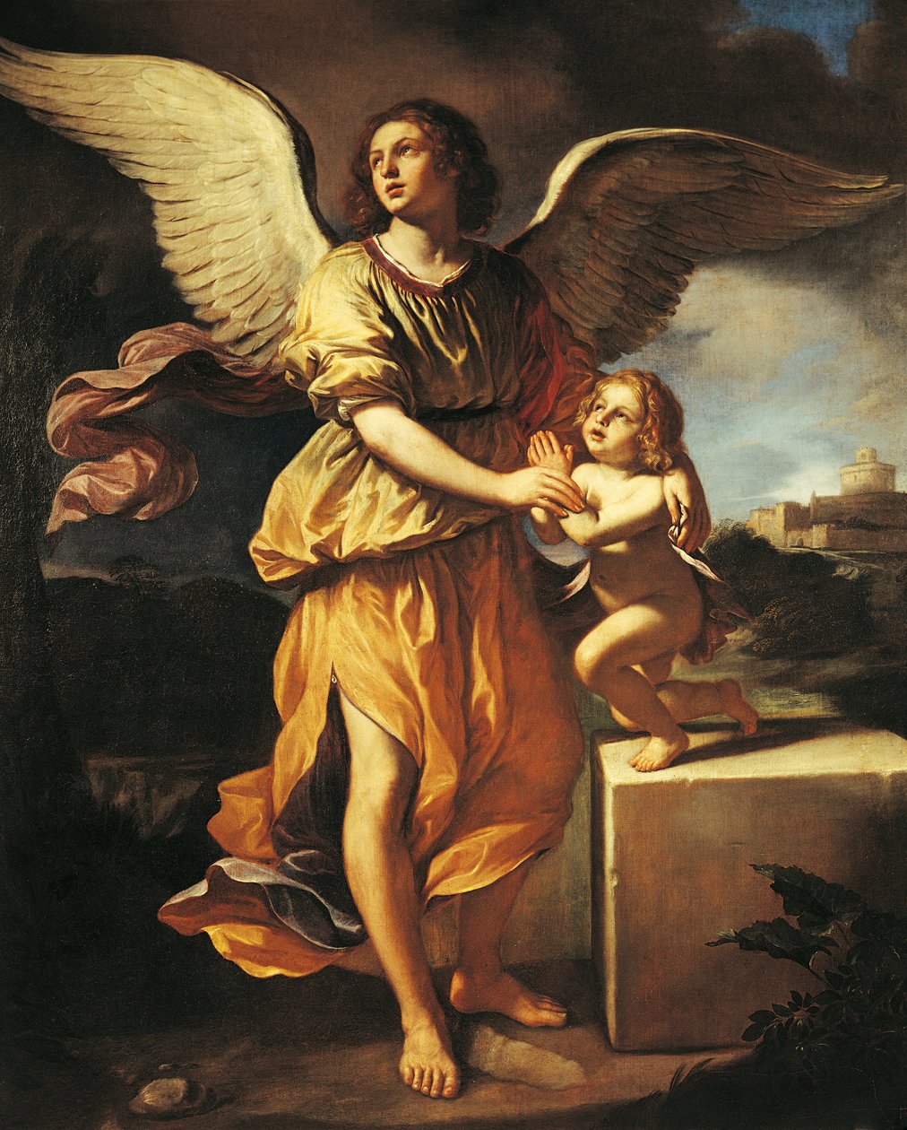 Skytsengelen af Guercino