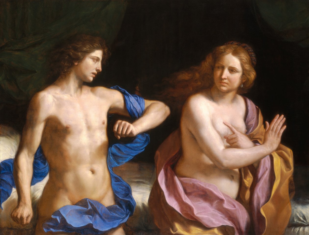 Amnon og Tamar, 1649-1650. af Guercino