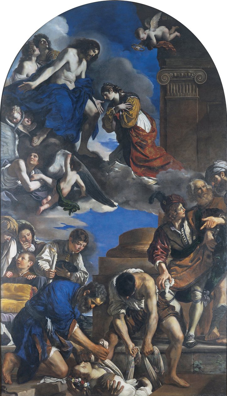 Begravelse af Sankt Petronilla af Guercino