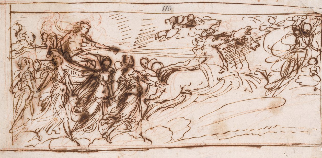 Apollo på solvognen af Guido Reni