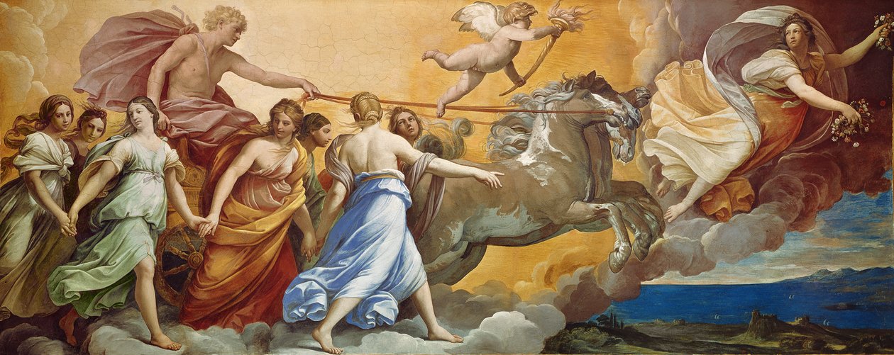Aurora, 1613-14 af Guido Reni
