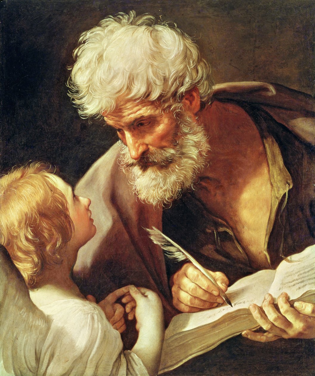 Sankt Matthæus af Guido Reni