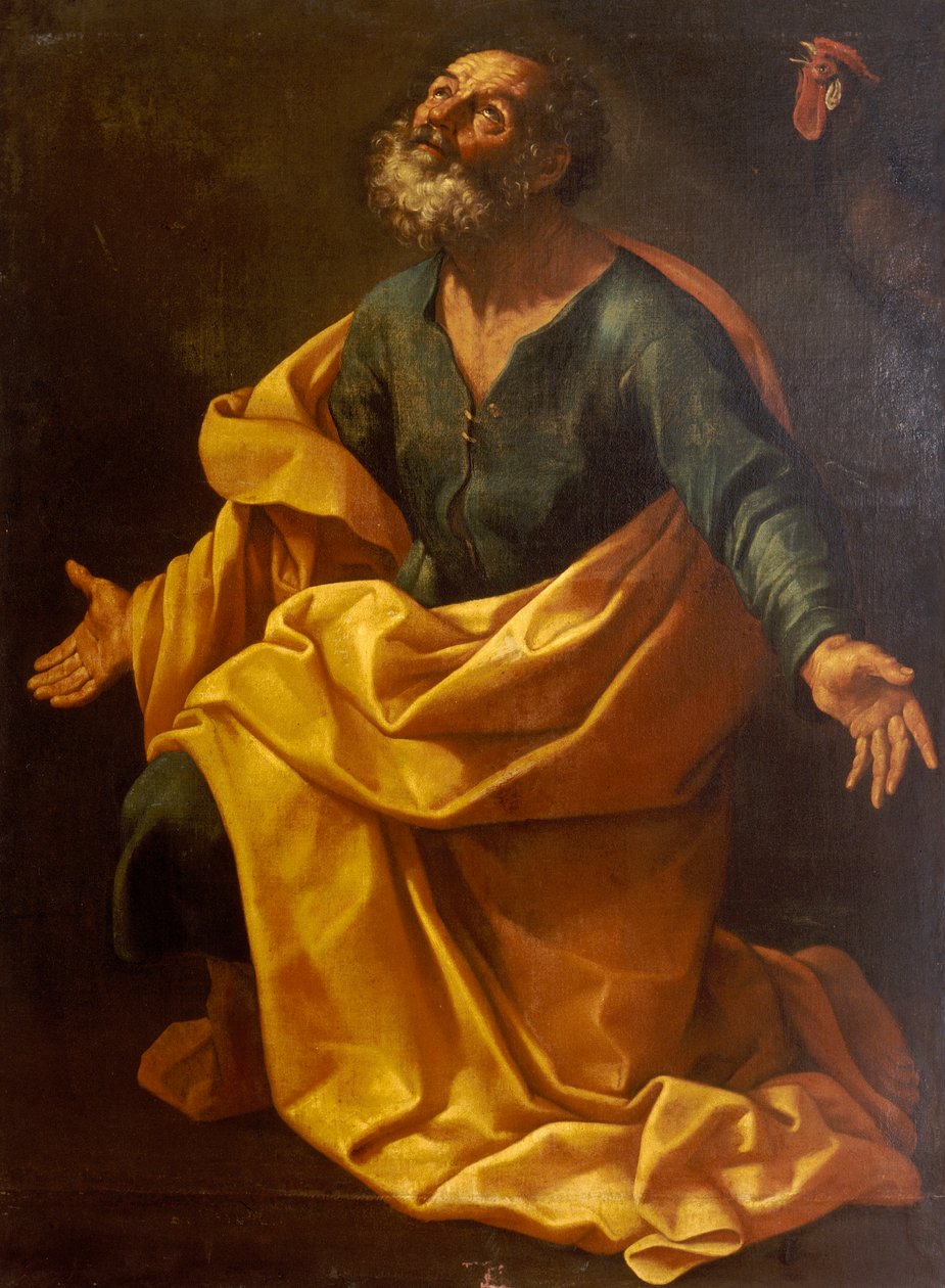 Sankt Peter beder af Guido Reni