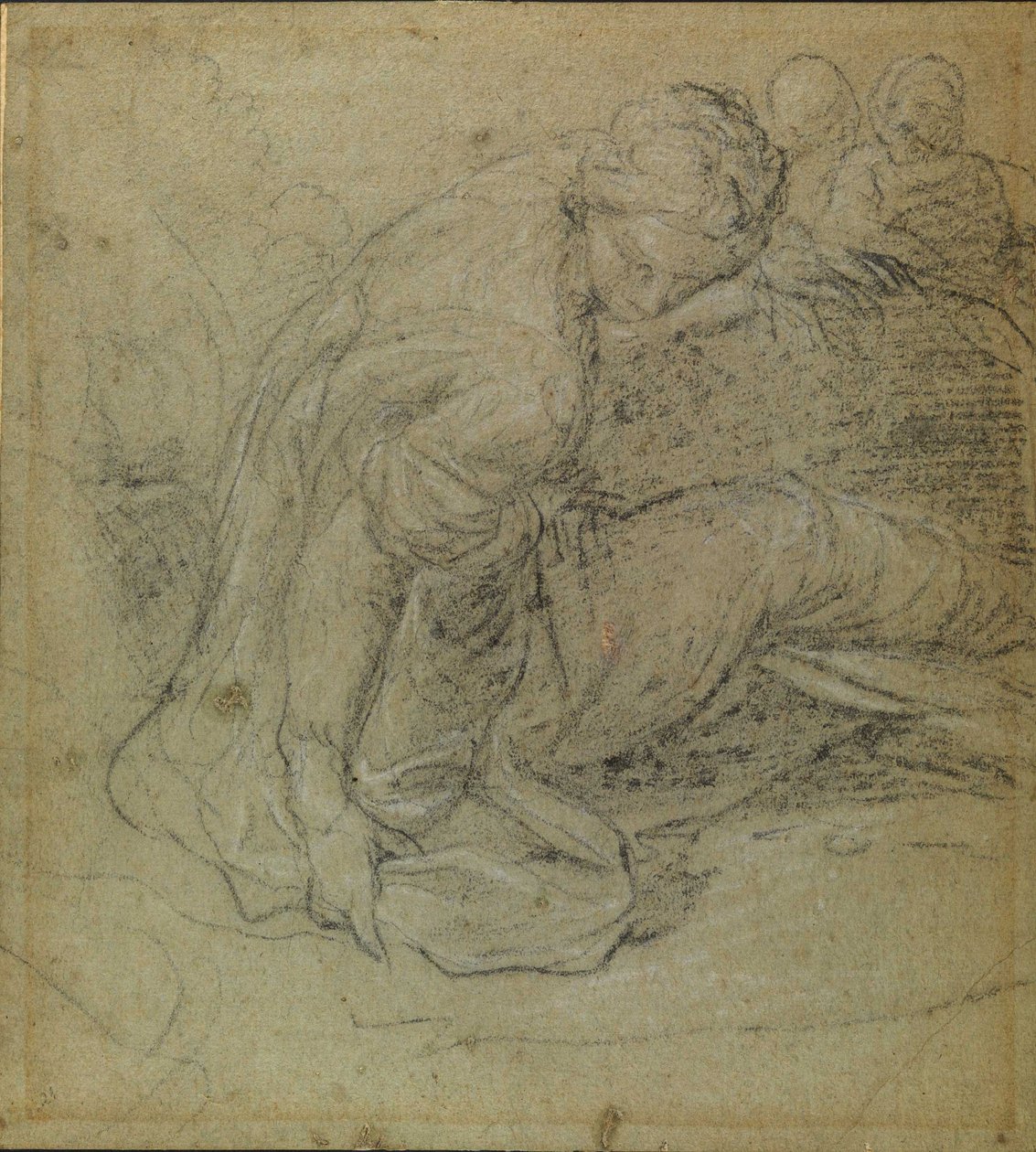 Studie af en kvinde af Guido Reni