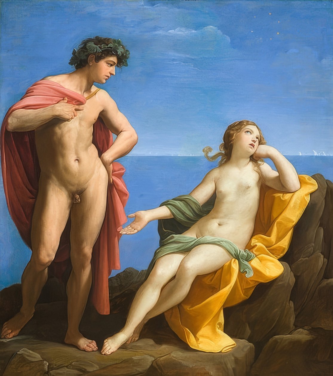 Bacchus og Ariadne. Omkring 1619-20 af Guido Reni