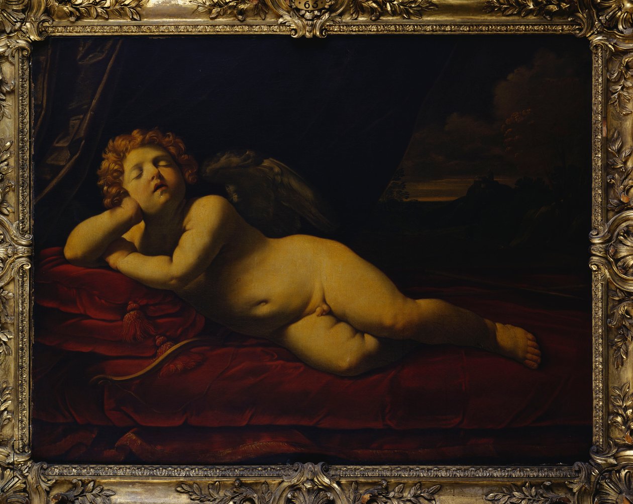 Amor sover af Guido Reni