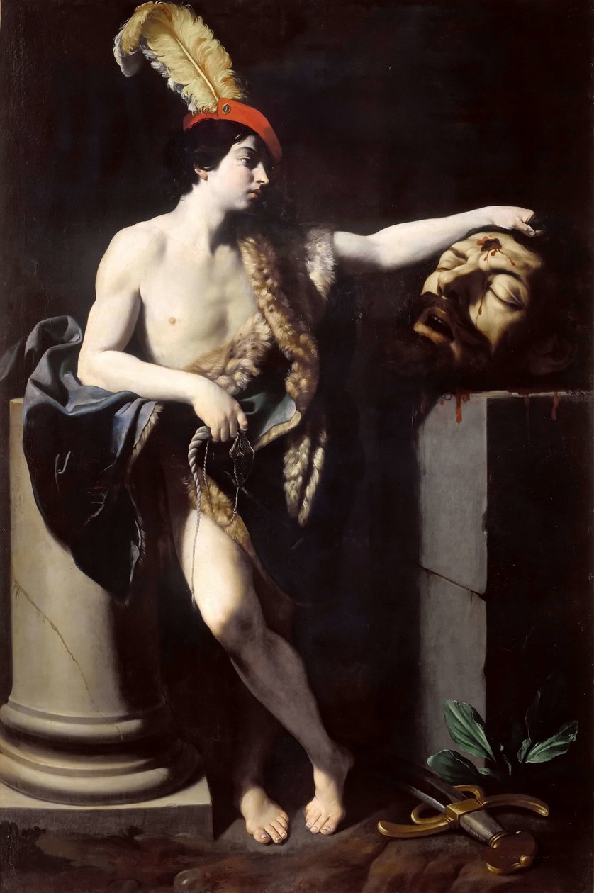 David med Goliats hoved, 1605-1606. af Guido Reni