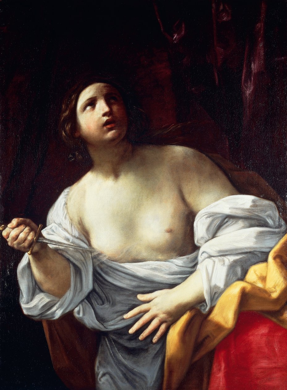 Lucretia, af Guido Reni (1575-1642) af Guido Reni