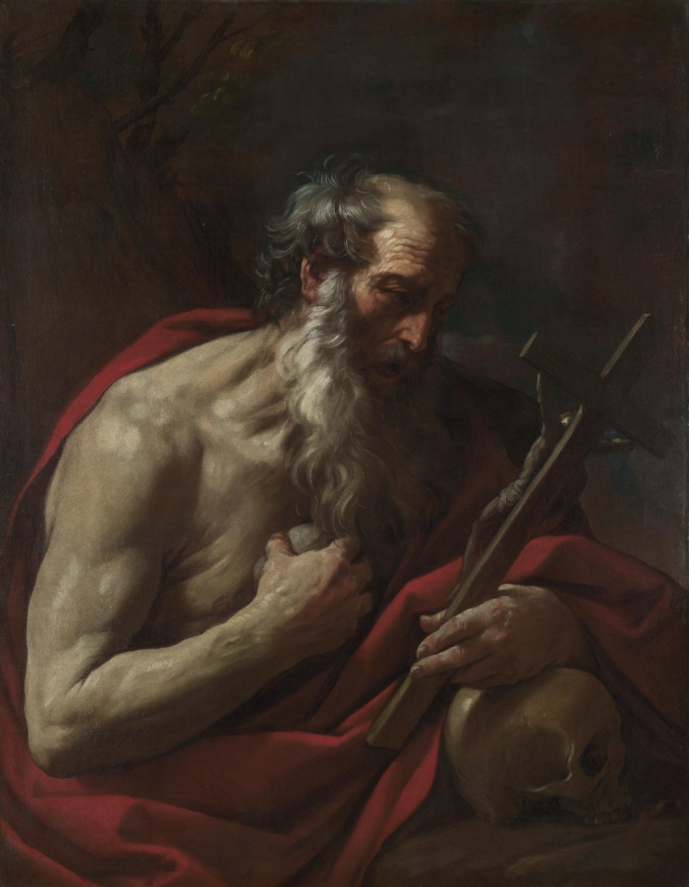 Sankt Jerome af Guido Reni