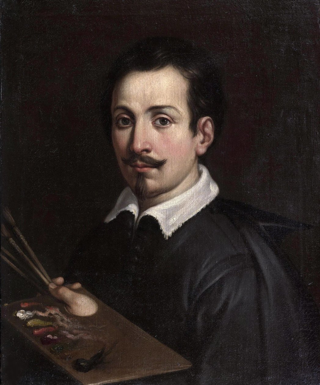 Selvportræt. af Guido Reni