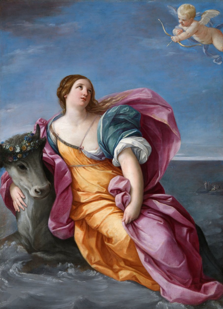 Voldtægten af Europa, 1637-1639. af Guido Reni