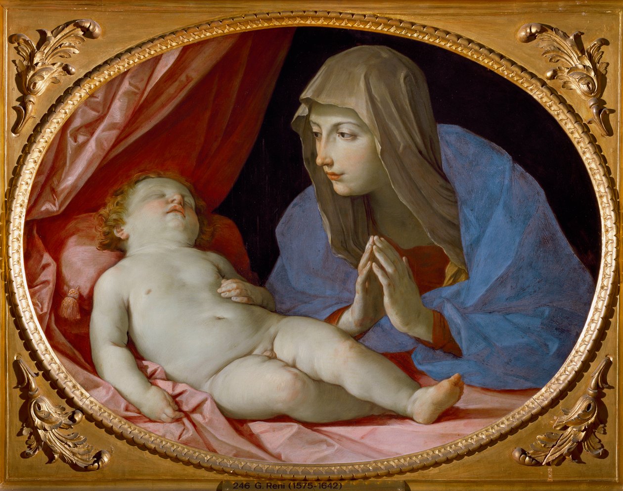 Jomfru og sovende barn (maleri af Guido Reni