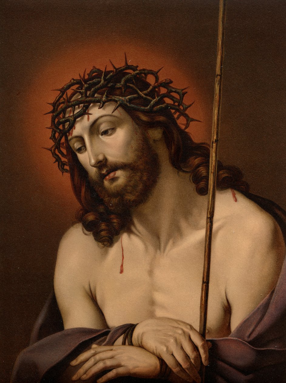 Den Lidende Forløser af Guido after Reni
