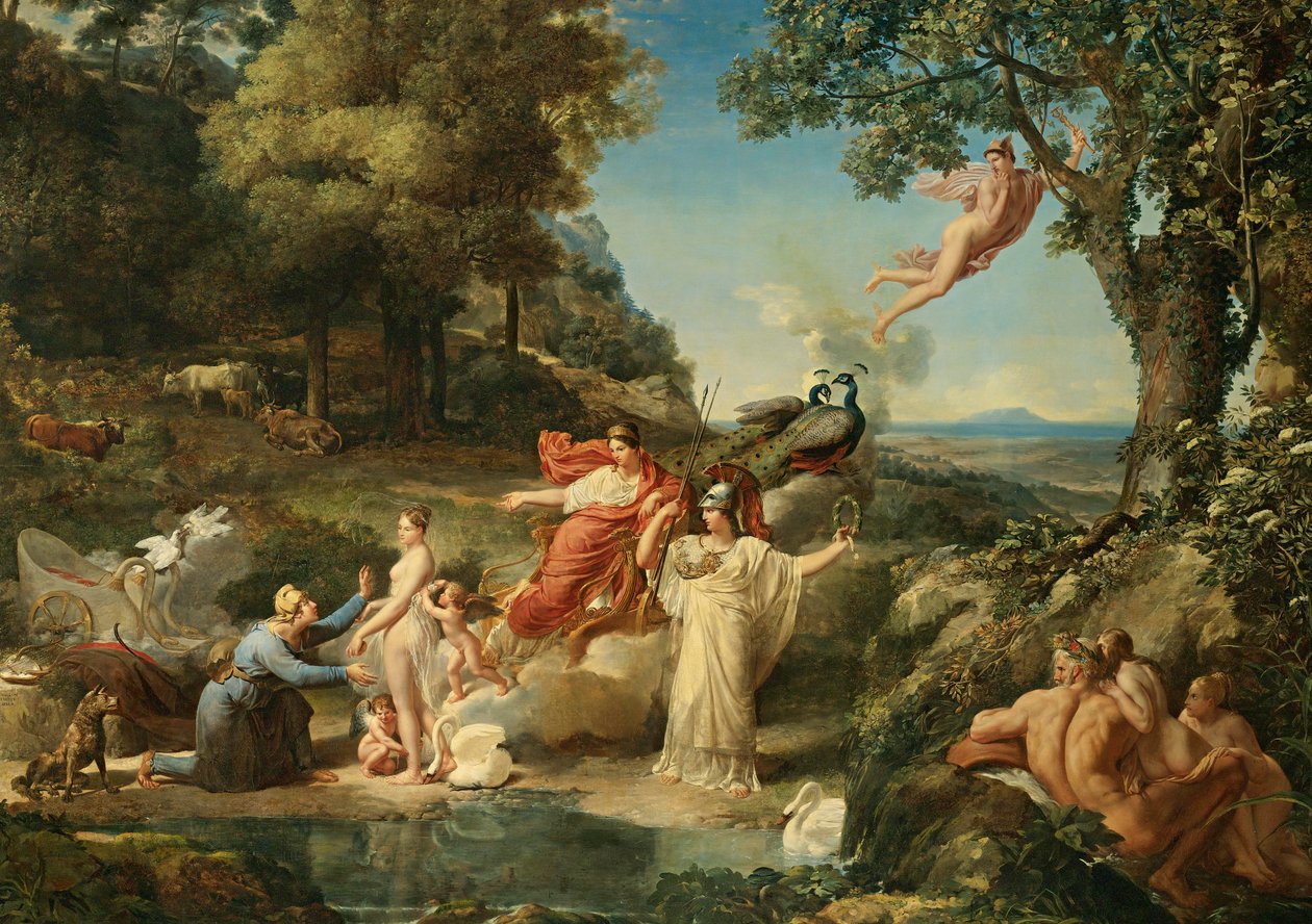 Dommen i Paris af Guillaume Guillon Lethière