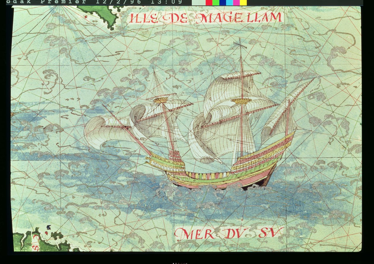 F.41v A Caravel, detalje fra 