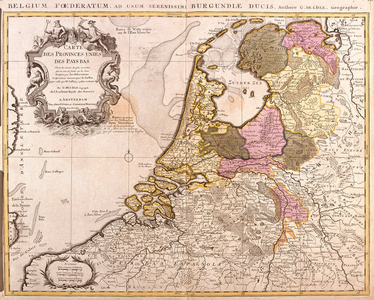 Holland af Guillaume Delisle