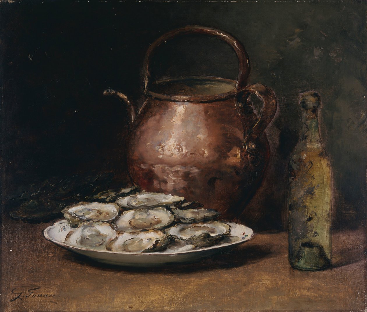 Østers og Chablis af Guillaume Fouace