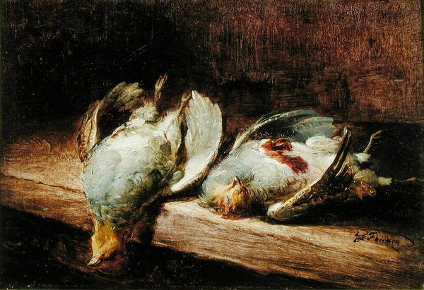 Agerhøns af Guillaume Romain Fouace