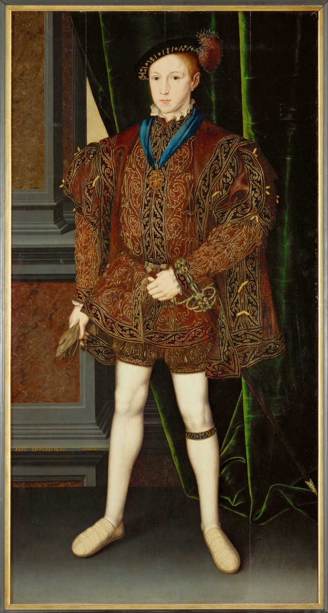 Edward VI, konge af England ... af Guillaume Scrots
