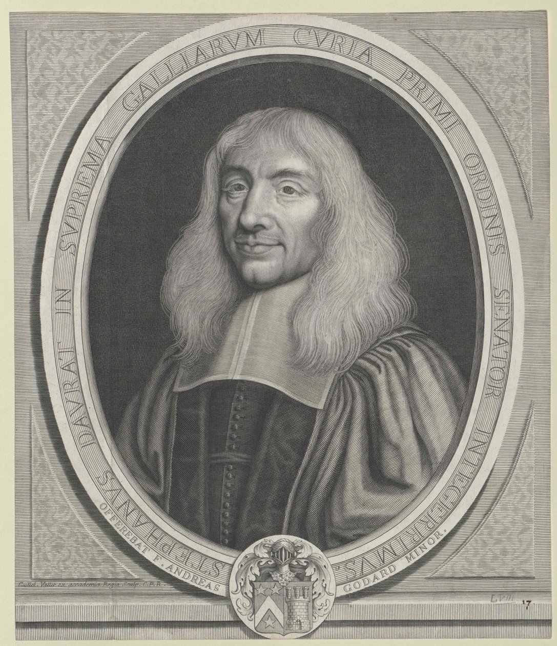 Etienne Daurat (tryk) af Guillelmus Vallet