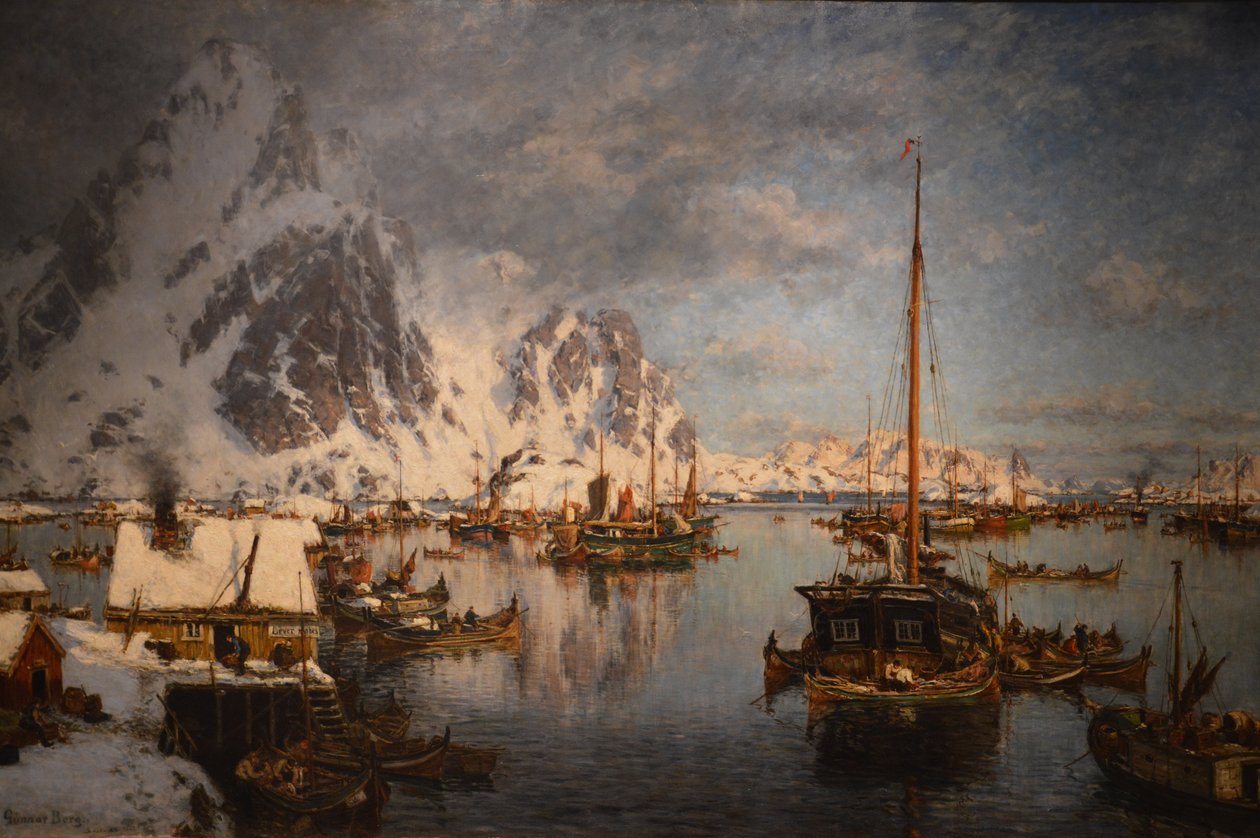 Fra Svolvær af Gunnar Berg