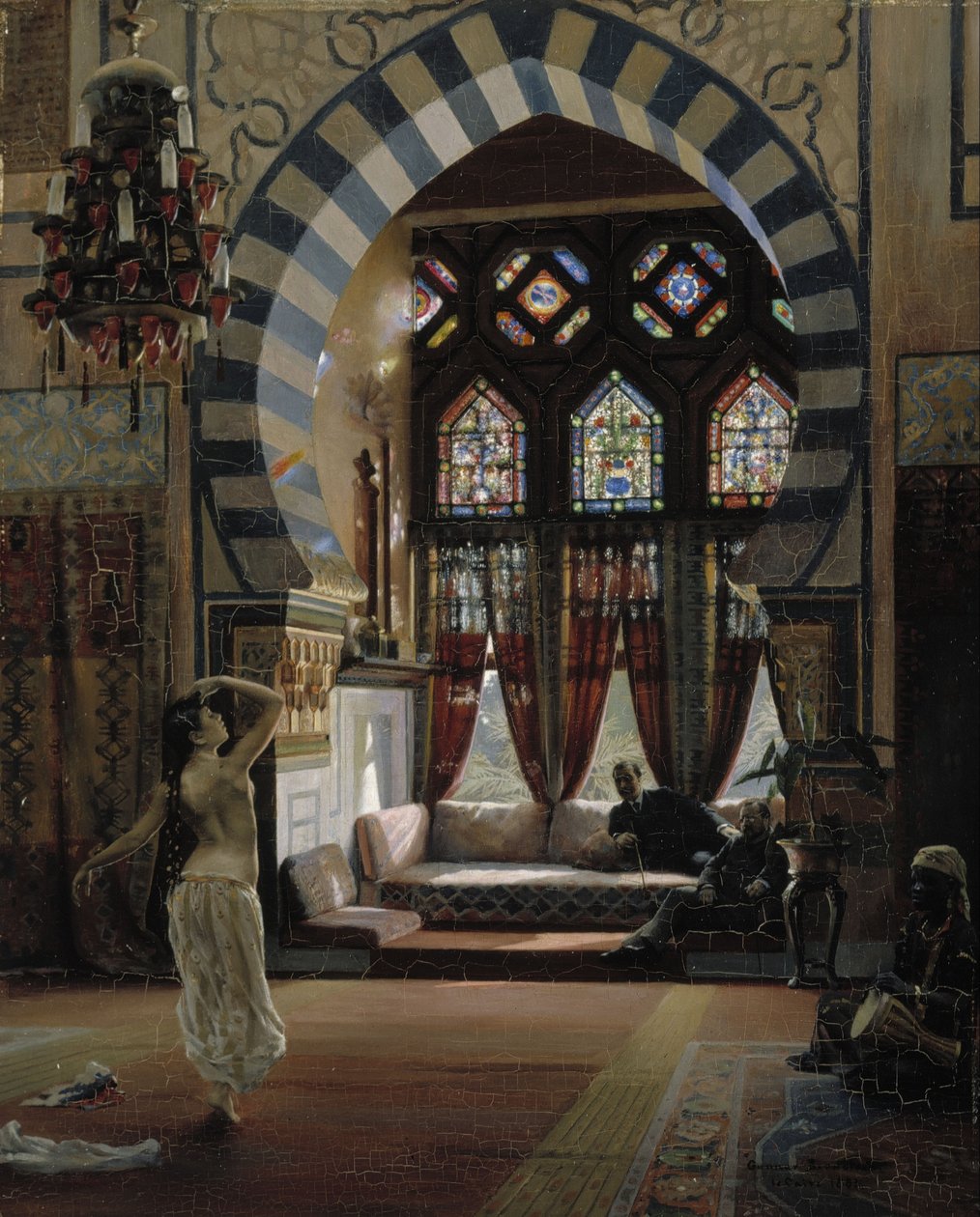 Almée, en egyptisk danser af Gunnar Berndtson