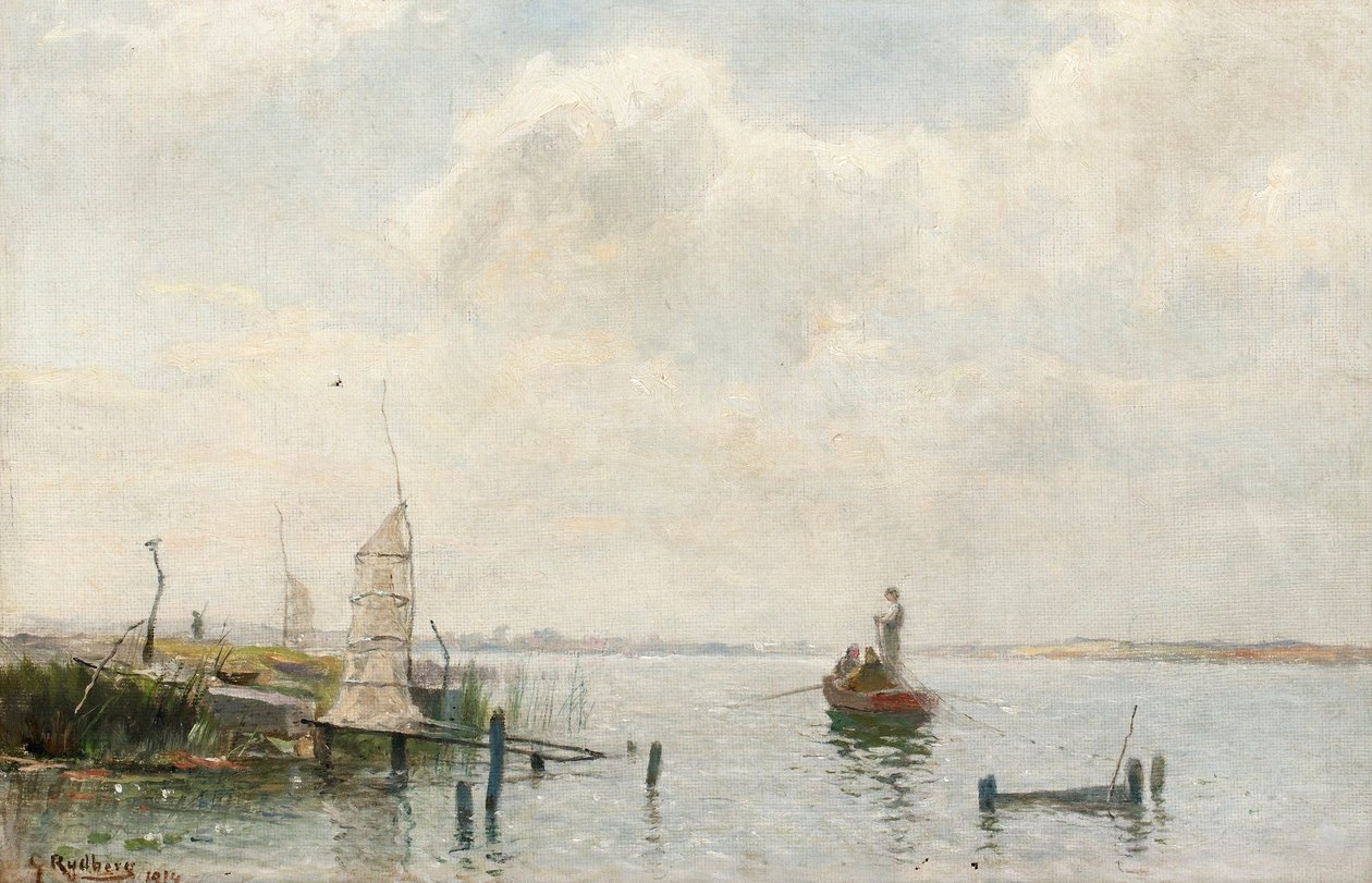 Natudflugt ved Ringsjon af Gustaf Rydberg
