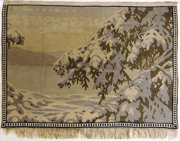 Vinter af Gustaf Edolf Fjaestad
