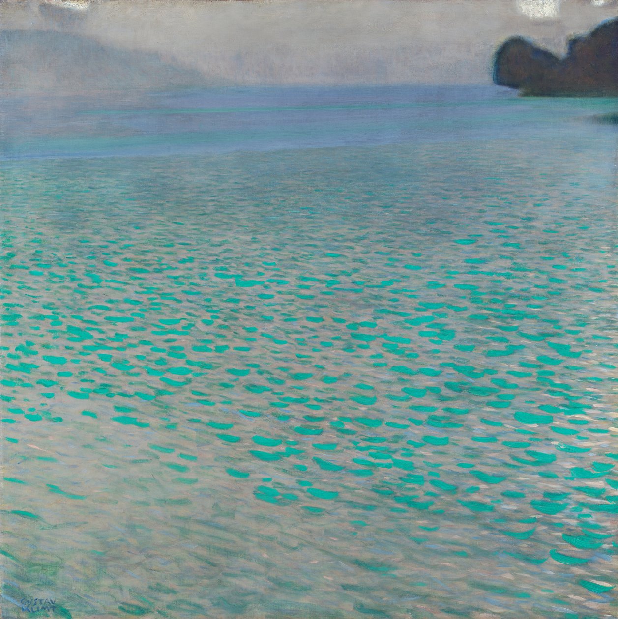 Attersee af Gustav Klimt