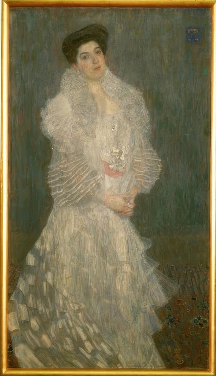 Portræt Hermine Gallia af Gustav Klimt