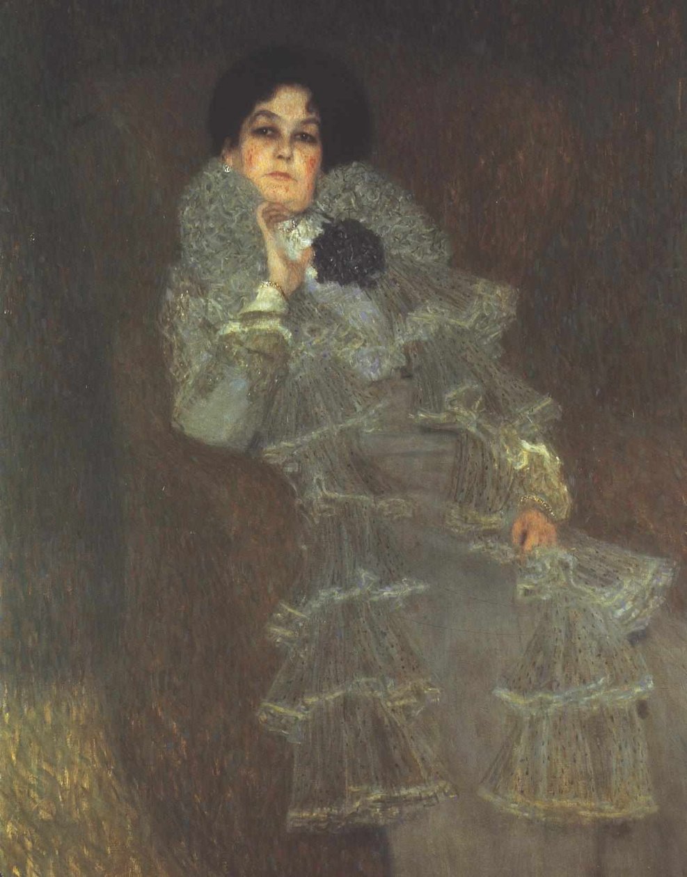 Portræt af Marie Henneberg af Gustav Klimt