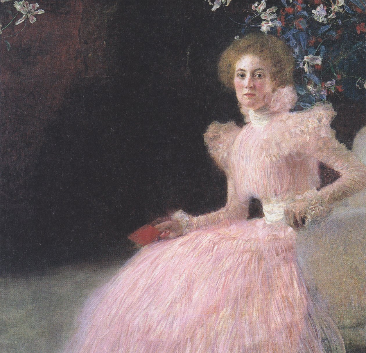 Portræt af Sonja Knips af Gustav Klimt