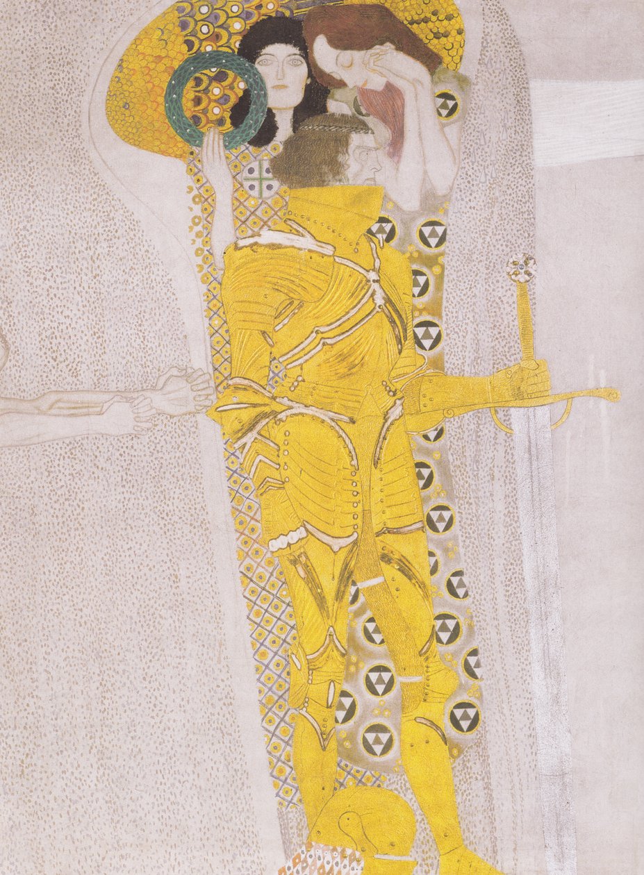 Den velbevæbnede strongman.jpeg af Gustav Klimt