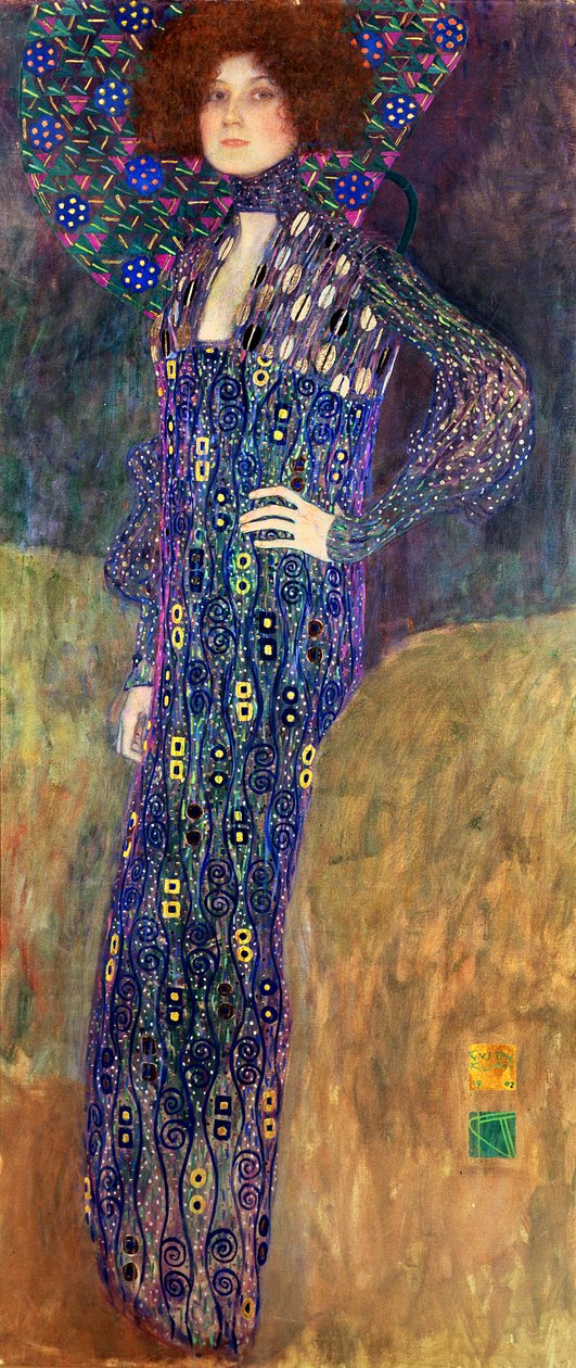 Emilie Floege, 1902 af Gustav Klimt