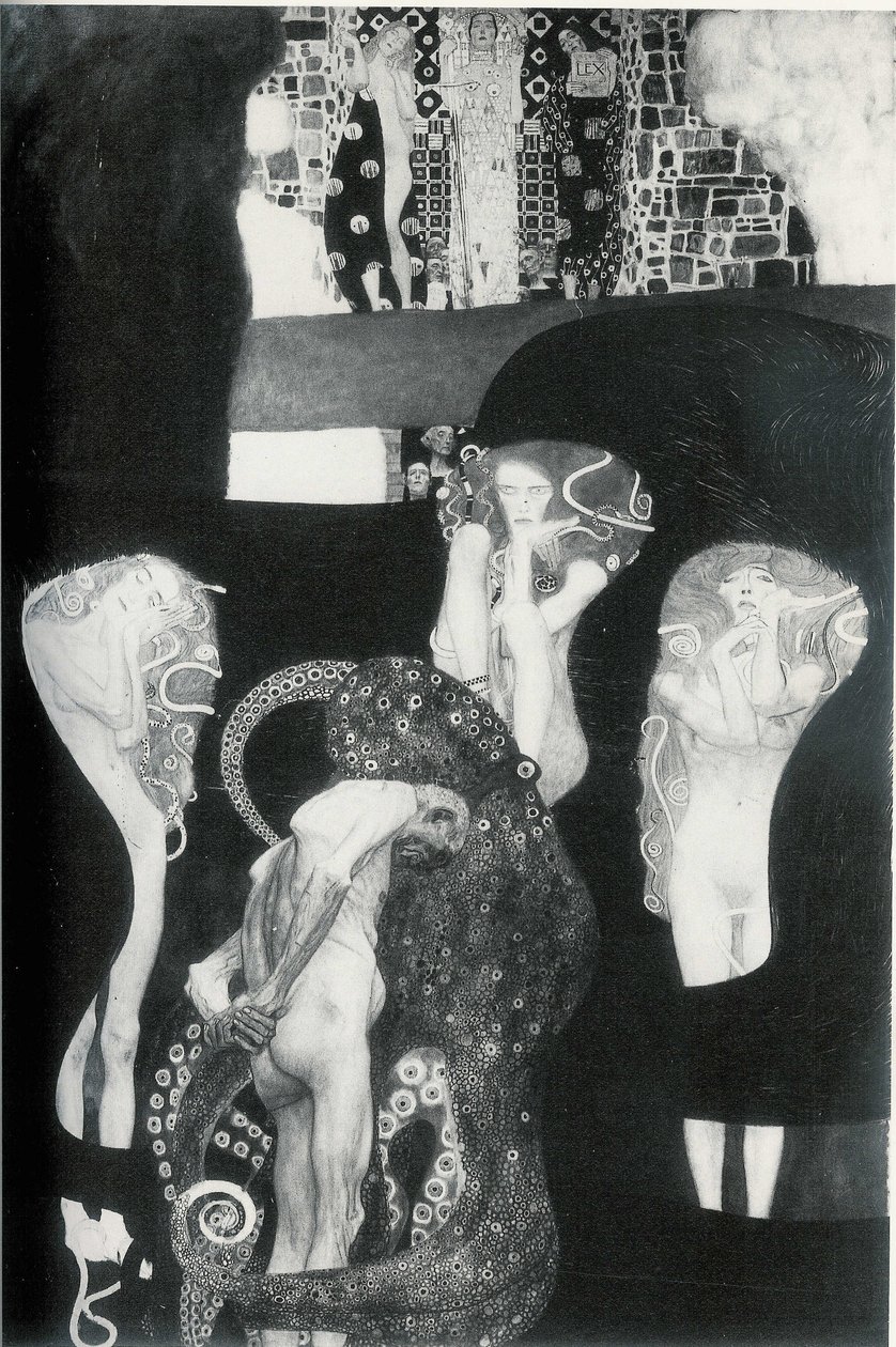 Fakultetets image Jurisprudence af Gustav Klimt