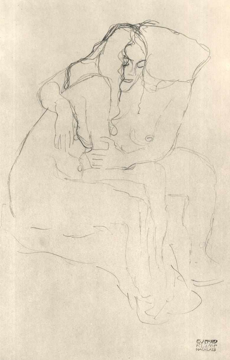 Kærester af Gustav Klimt