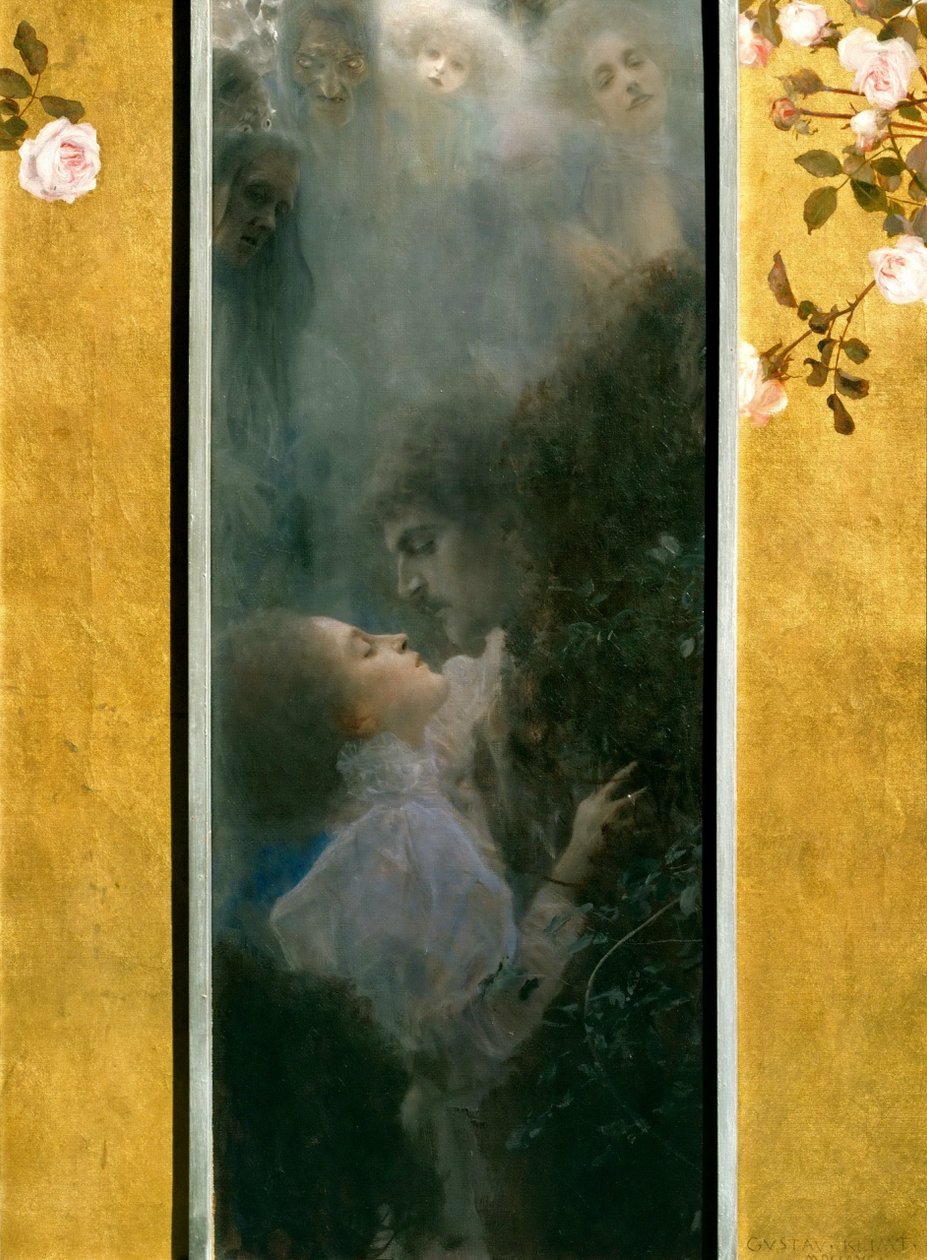 kærlighed af Gustav Klimt