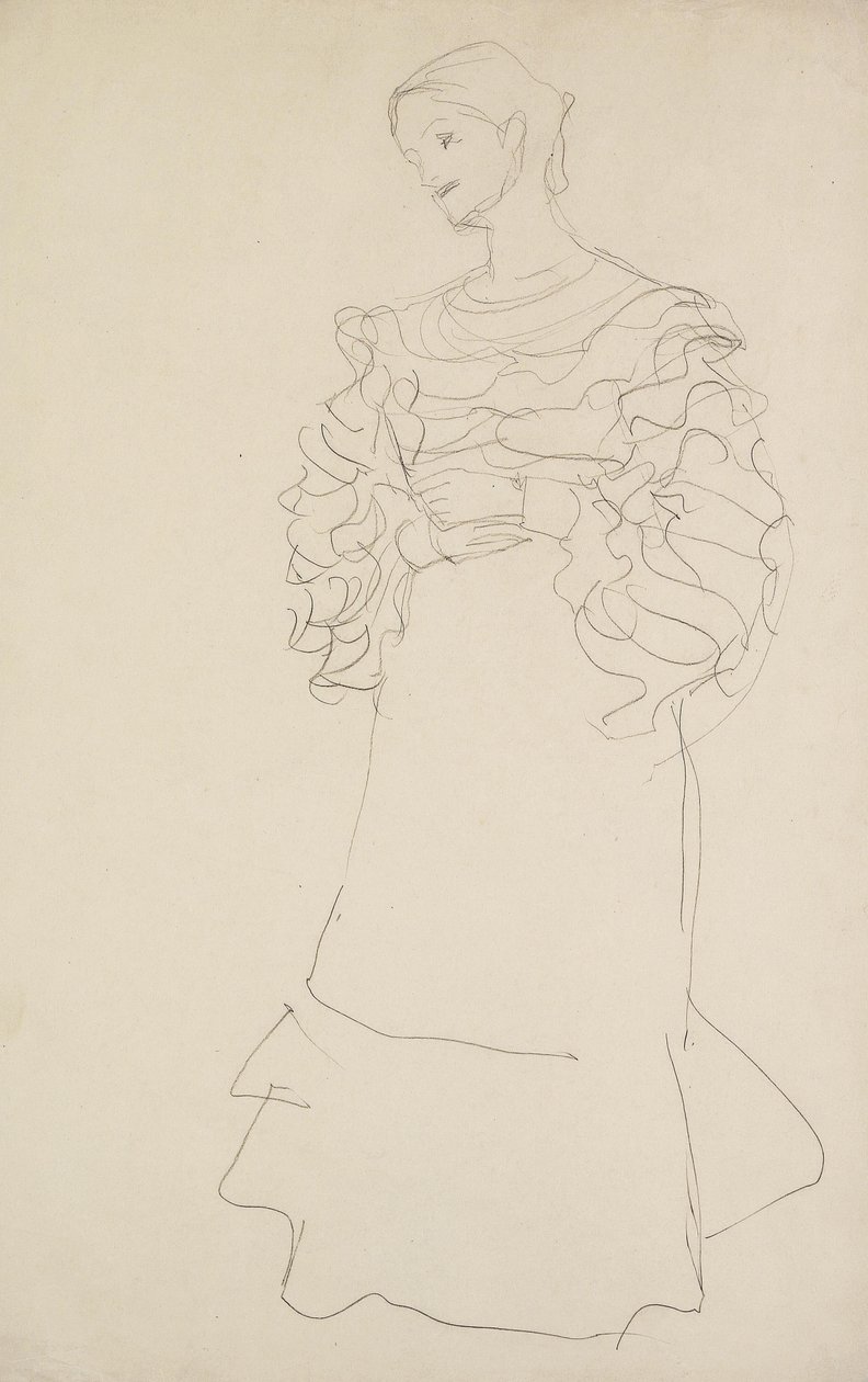 Magda Mautner-Markhof Studie af Gustav Klimt