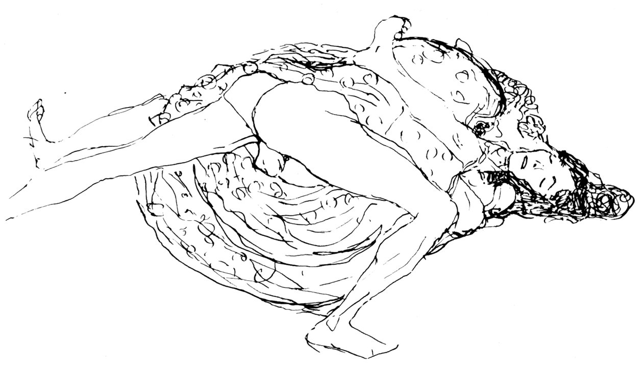 Missionærer 02 af Gustav Klimt