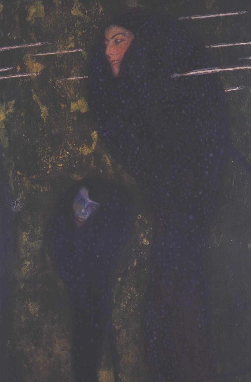 Havfruer (sølvfisk) af Gustav Klimt