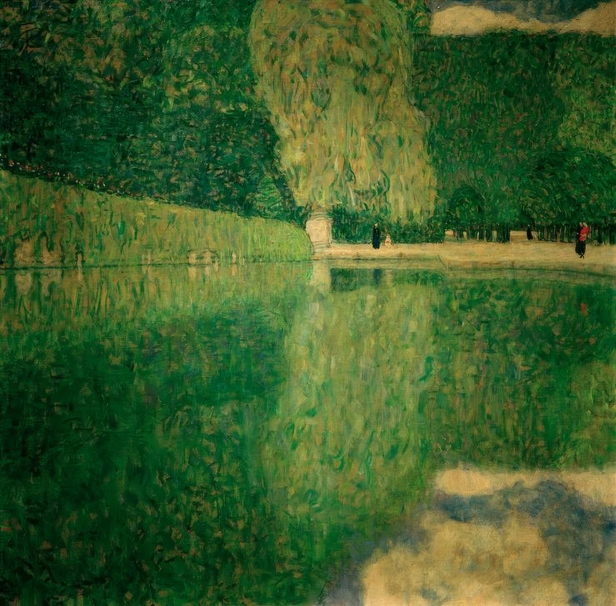 Schönbrunner Park af Gustav Klimt