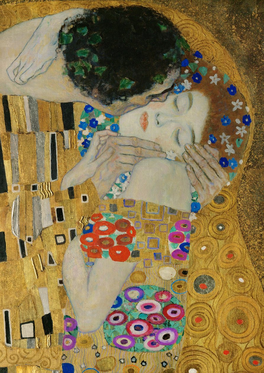 Kyssehale af Gustav Klimt