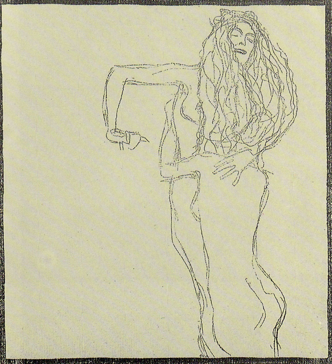 Vand slanger af Gustav Klimt