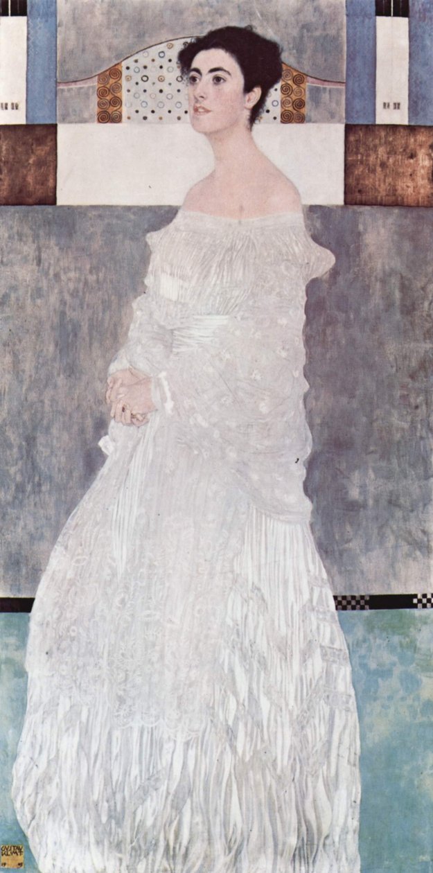 Portræt af Margaret Stonborough-Wittgenstein af Gustav Klimt
