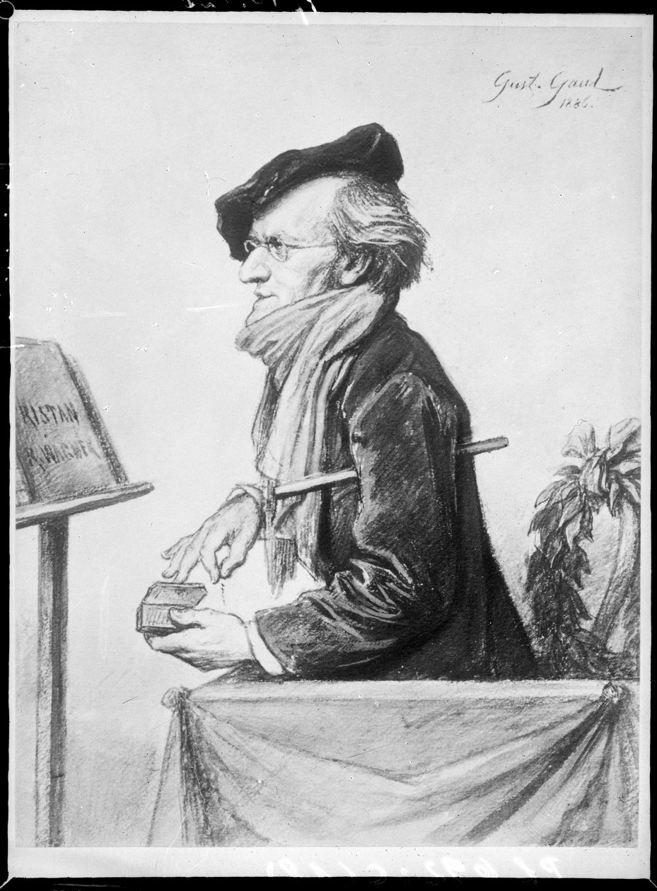 Richard Wagner af Gustav Gaul