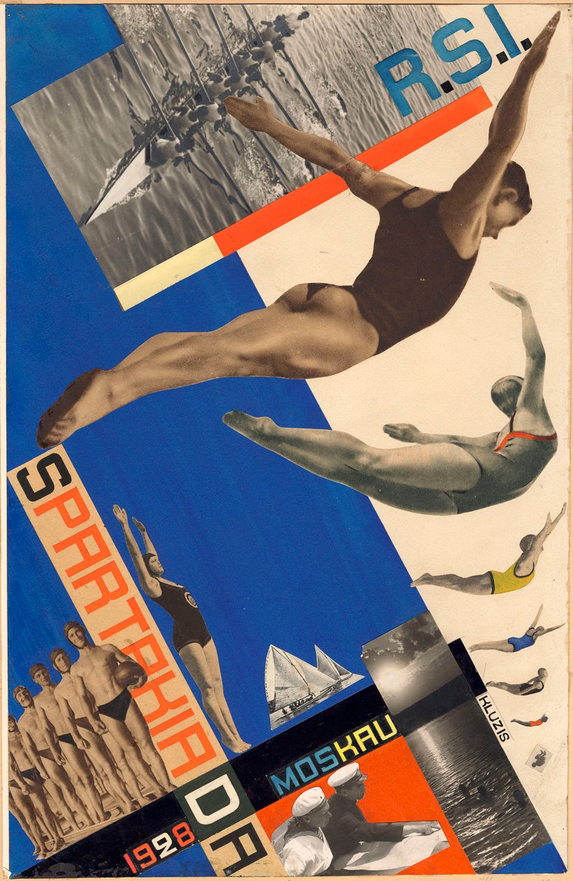 Moskva Spartakiad af Gustav Gustavovich Klutsis