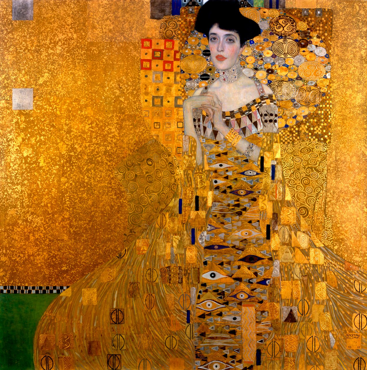 Adele Bloch-Bauer I, 1907 af Gustav Klimt